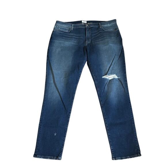 NWT Hudson Zane Datson Skiny Jeans Distressed Men's 42x35 - Picture 1 of 5